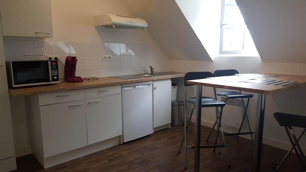 Au Pigeon Blanc Hotel Andouillé Kültér fotó